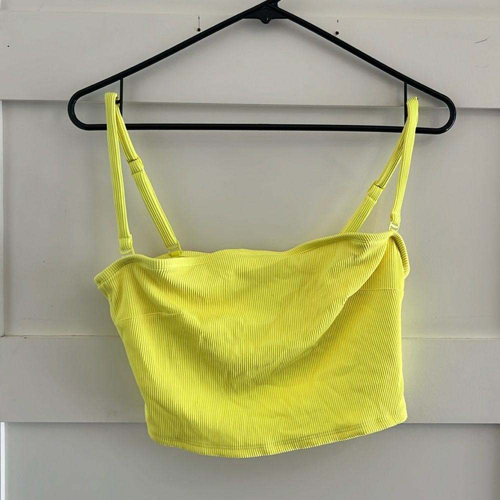 Aerie bandeau swim top